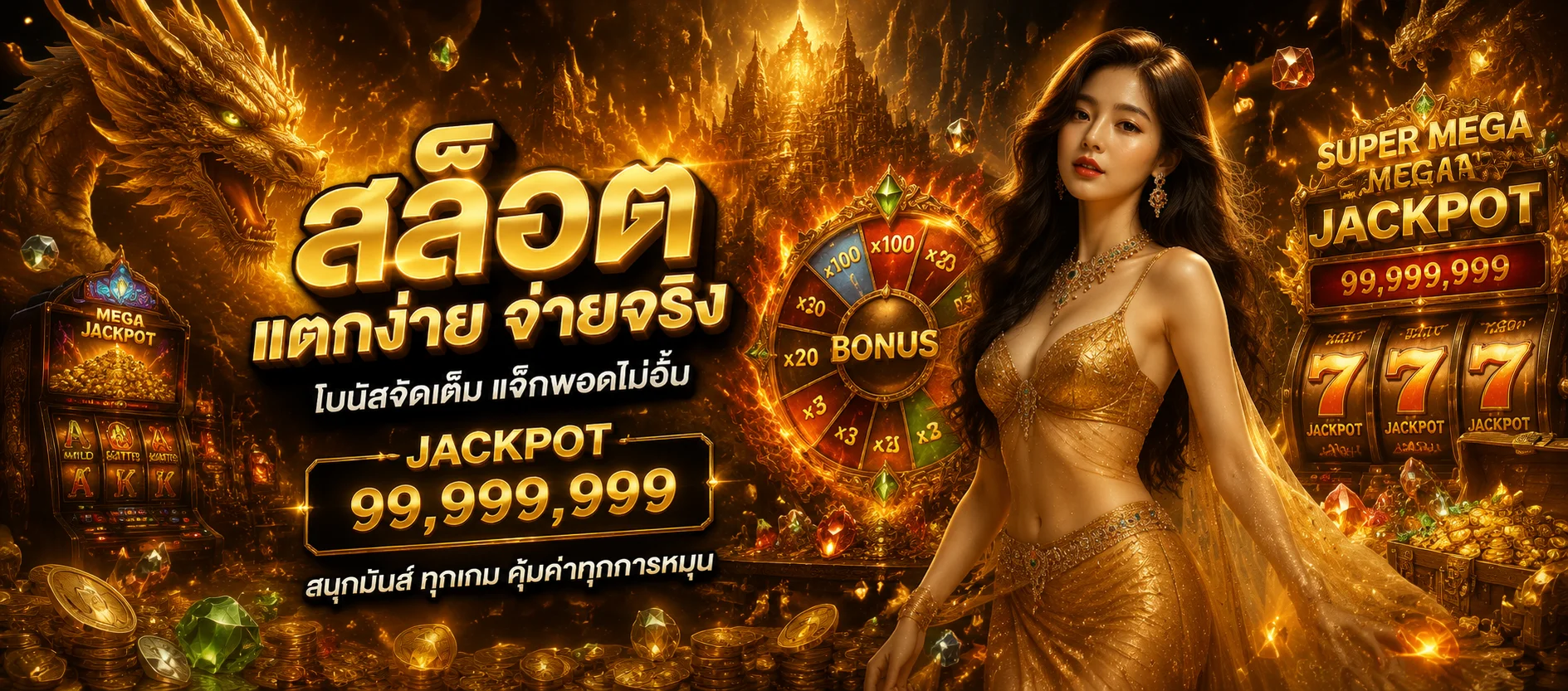 สล็อตเว็บตรง UFA2X เกมสล็อตจากทุกค่ายดัง ฝากถอนออโต้